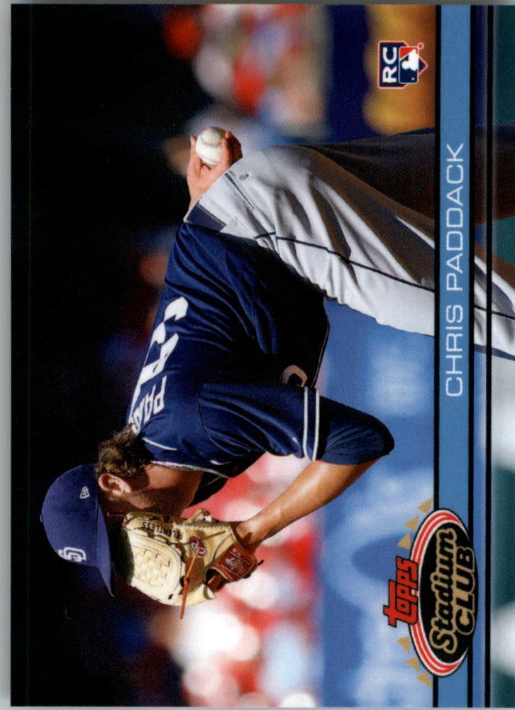2019 Topps Throwback Thursday #122 Chris Paddack/91 Stadium Club BB