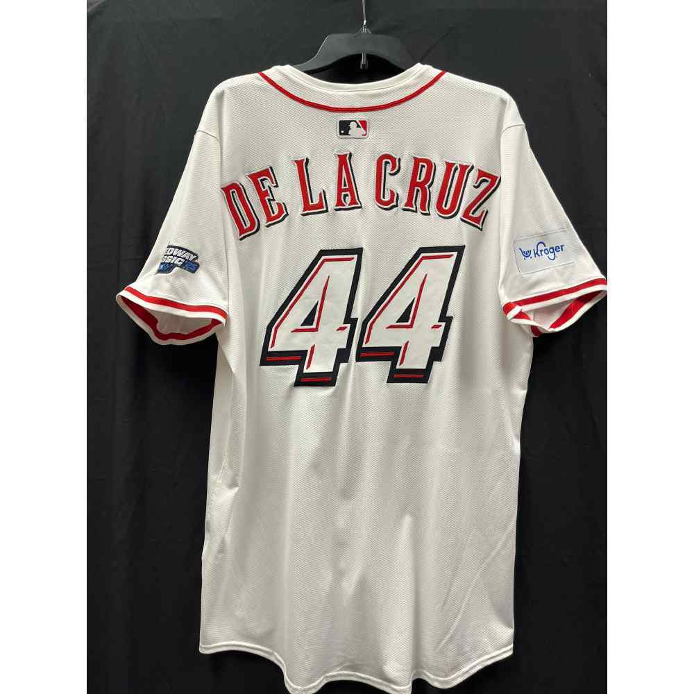 Elly De La Cruz -- 2025 Game-Used Speedway Classic Jersey - Size