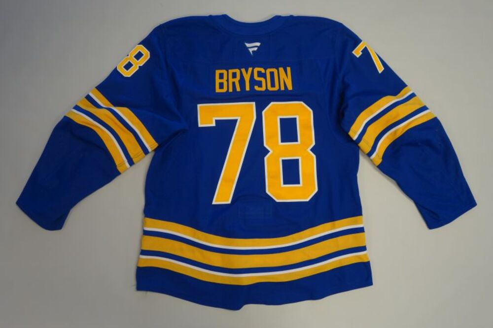 Jacob Bryson 2025-26 Buffalo Sabres Set 1 Home Jersey