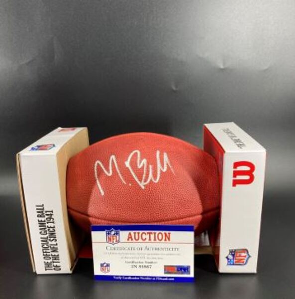 NFL - Cowboys Marquese Bell Signed Authentic Football