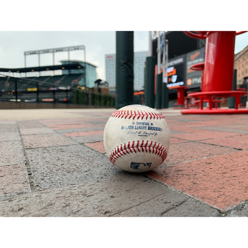 Gabriel Moreno Baseball GameUsed (Single 10/5/22 Orioles
