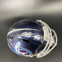 Titans - Rashaan Evans Signed Mini Helmet