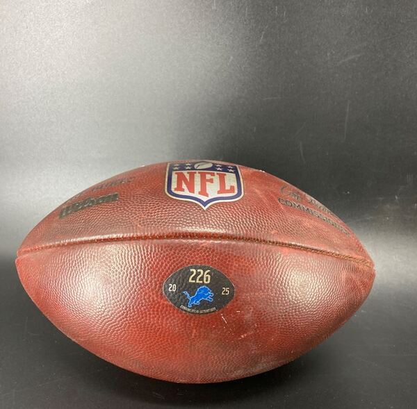 Lions Game Used Football (9/7/2025) Indivdually Numbered 226 / Next Gen ...