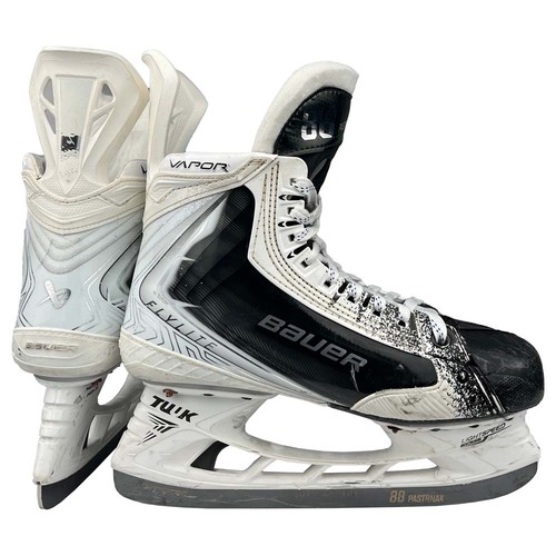 Photo of 25-26 Game-Used Bauer Hockey Skates - David Pastrnak (From Stadium Series)  