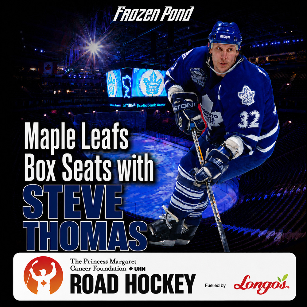 Toronto Maple Leafs Alumni Box Experience with Steve Thomas