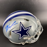 NFL - Cowboys Deuce Vaughn signed authentic helmet