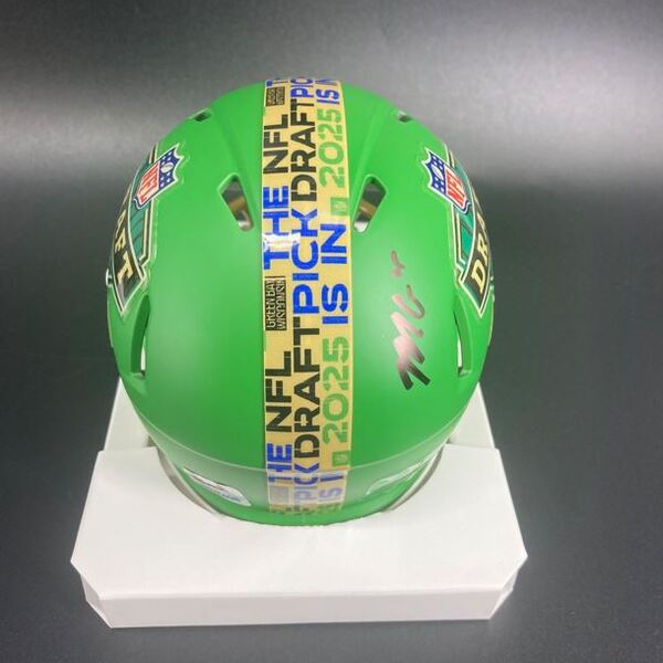 NFL - Browns Mason Graham Signed NFL Draft Mini Helmet