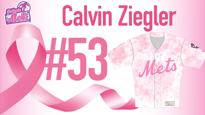 Paint the Park Pink  Jersey #53 Calvin Ziegler