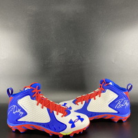 Bills - Marcell Dareus Signed Under Armour Cleats Size 14