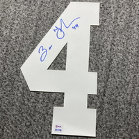 NFL - Colts Zaire Franklin Signed Jersey Number