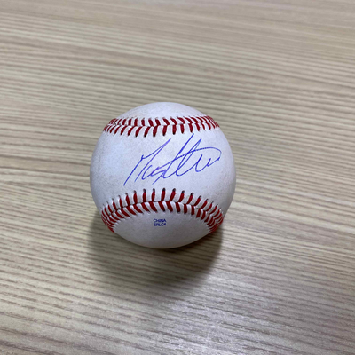 Autographed Baseball - # 13 Max Clark