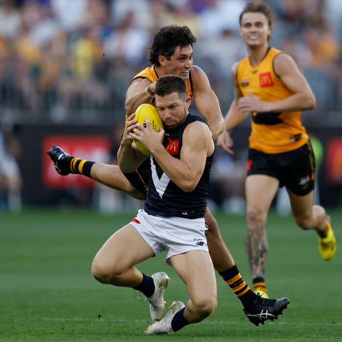 Photo of Toby Greene #1 2026 VIC AFL Origin Match-Worn Guernsey