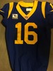 Rams - Jared Goff Signed & Game Worn Rams Jersey 11/11/18 - Auction Benefits The Conejo Valley Victims Fund And American Red Cross Southern California Wildfire Relief