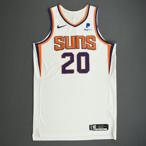 Image of Dario Saric - Phoenix Suns - Kia NBA Tip-Off 2019 - Game-Worn Association Edition Jersey - Suns' Debut