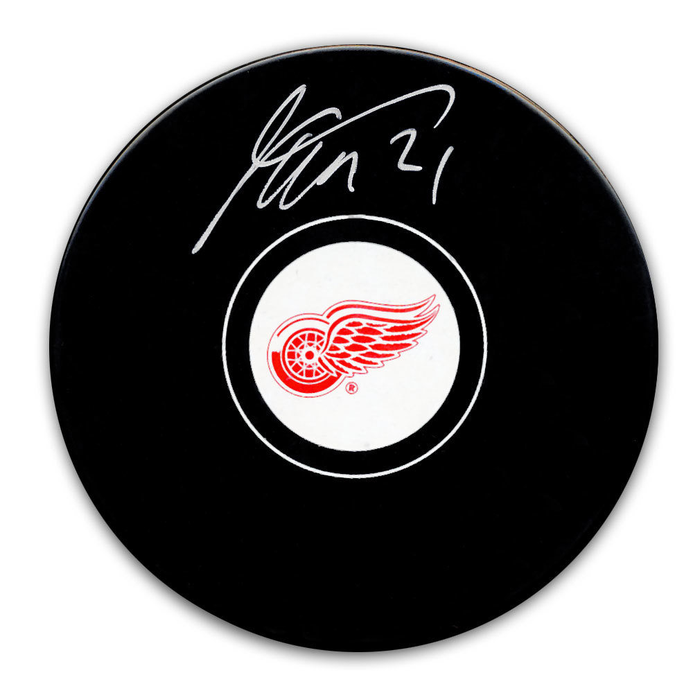 Tomas Tatar Detroit Red Wings Autographed Puck