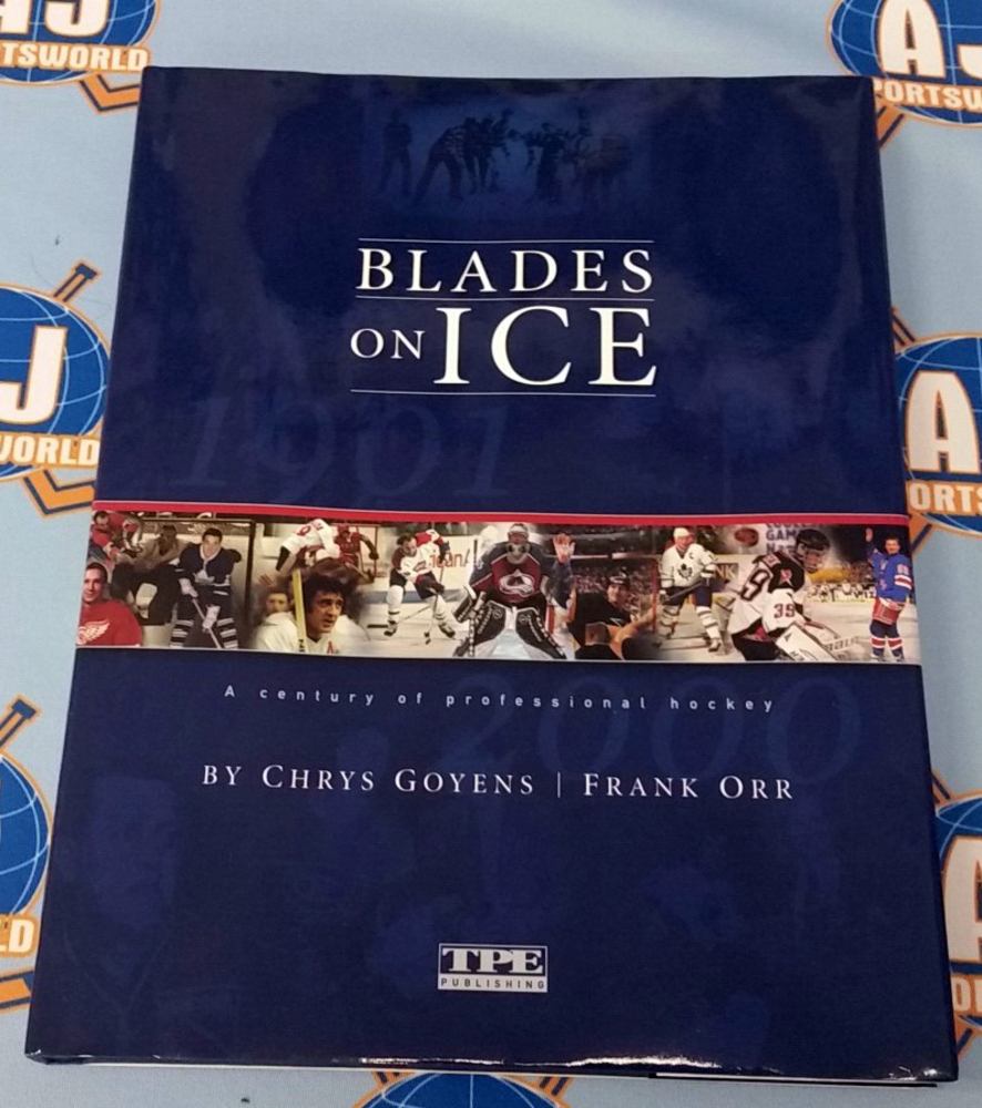 Blades on Ice A Century of Professional Hockey Hardcover Book by
