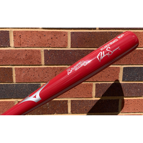 Dansby Swanson MLB Authenticated and Autographed Bat