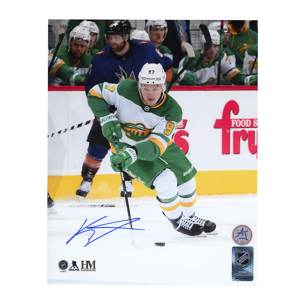 Kirill Kaprizov Signed Minnesota Wild Reverse Retro 8x10 Photo