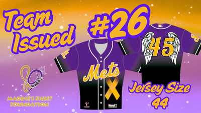 Maddie's Fight Foundation Jersey #26 Wilson Lopez