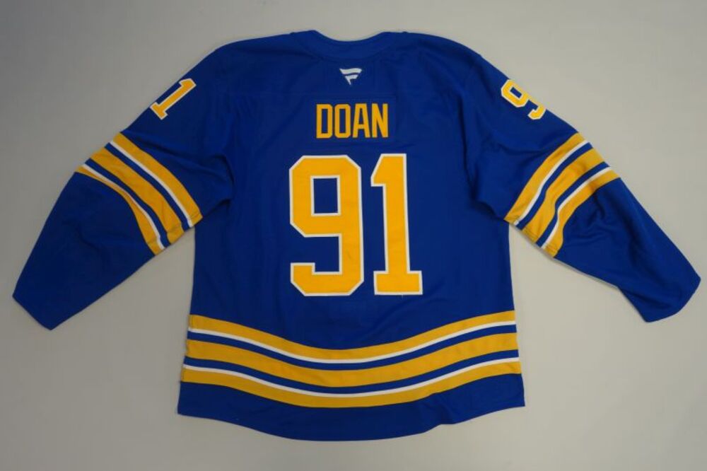 Josh Doan 2025-26 Buffalo Sabres Set 1 Home Jersey