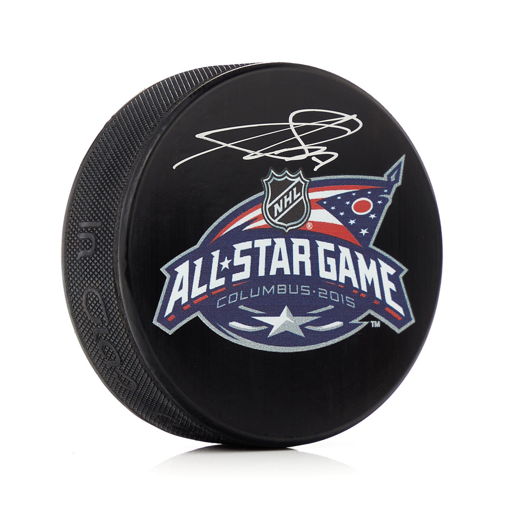 Sergei Bobrovsky Signed 2015 NHL All-Star Game Hockey Puck