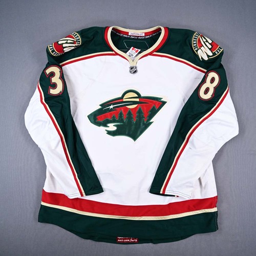 Image of Demitra, Pavol - Minnesota Wild - Game-Worn White Set 2 Jersey - 2007-08 NHL Season