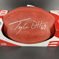 NFL - Seahawks Tyler Ott Signed Authentic Football