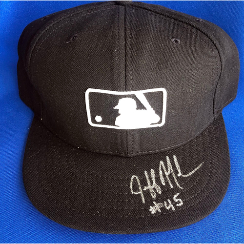 UMPS CARE AUCTION: Jeff Nelson Signed MLB Base Cap, 7 1/2