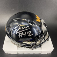 NFL - Commanders Luke McCaffrey Signed Alternate Mini Helmet