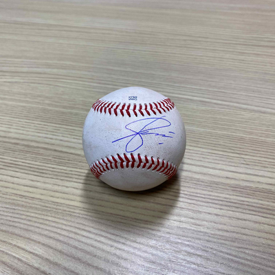 Autographed Baseball - # 43 Josue Briceño 