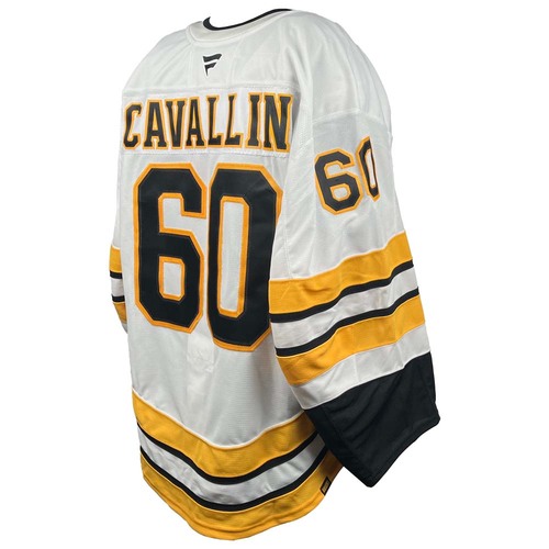 Photo of Team-Issued 2025-2026 Season Away Hockey Jersey - Luke Cavallin