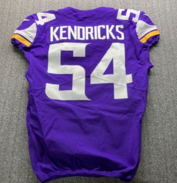 Crucial Catch - Vikings Eric Kendricks Game Worn Jersey (10/10/21) Size 44
