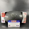 NFL - Texans Jaylin Noel Signed Black Composite Silver Series Football