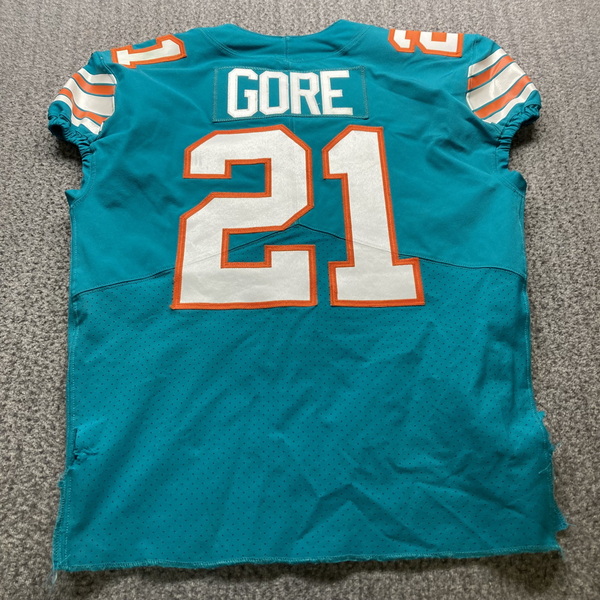 NFL - Dolphins Frank Gore Game Worn Jersey (12/02/2018 Vs Buffalo) Size ...