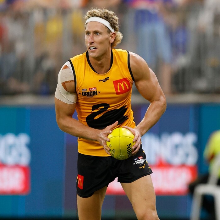 Photo of Aaron Naughton #33 2026 WA AFL Origin Match-Worn Guernsey