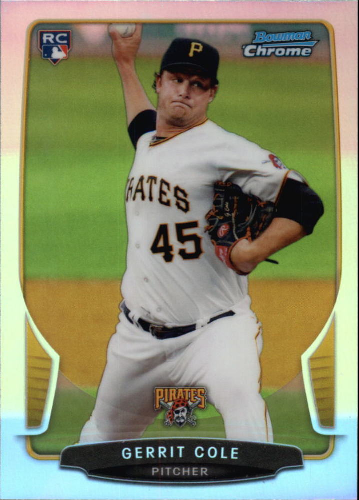 2013 Bowman Chrome Refractors #30 Gerrit Cole