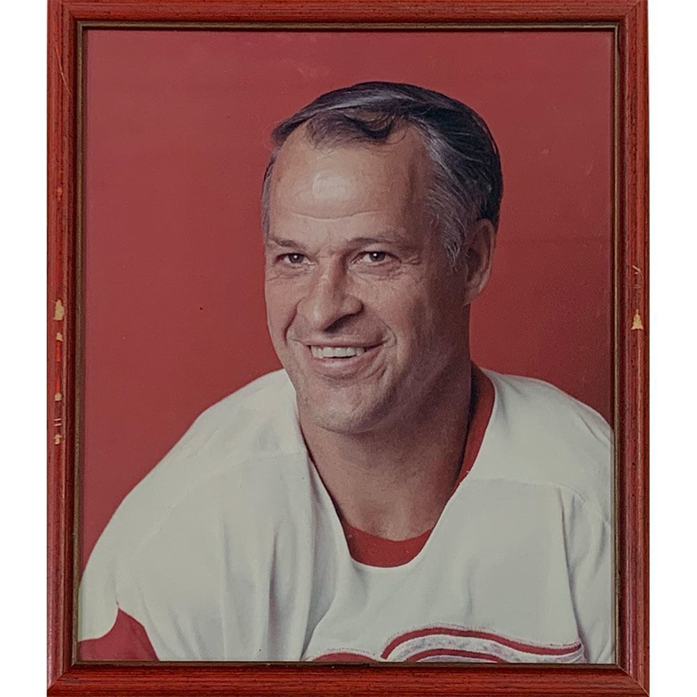 Gordie Howe Framed 11X14 Photo