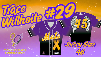 Maddie's Fight Foundation Jersey #29 Trace Willhoite
