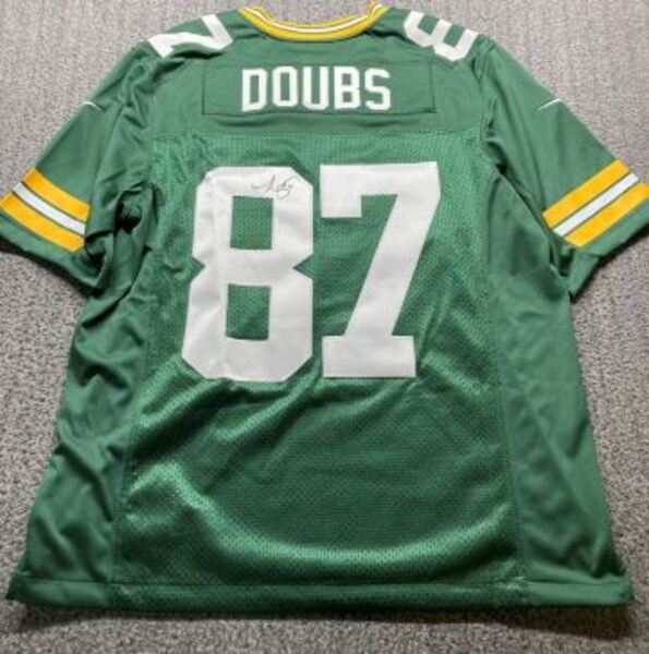 Packers - Romeo Doubs Signed Replica Jersey Size L