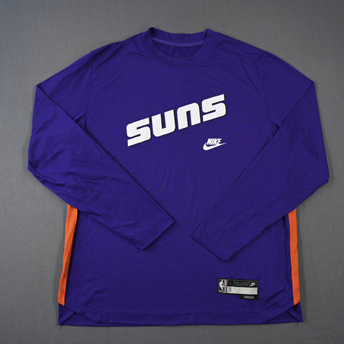 Image of Paul, Chris - Phoenix Suns - Game-Issued Classic Edition Long-Sleeved Shooting Shirt - 2022-23 NBA Season