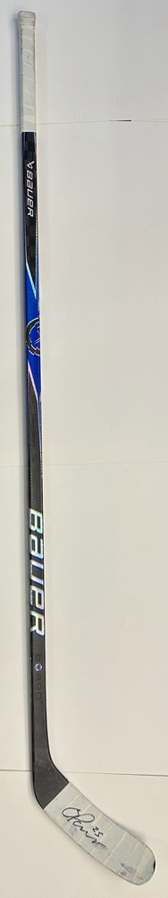 #25 Owen Power Game Used Stick - Autographed - Buffalo Sabres