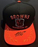 Mason Graham signed NFL Draft Hat - Signed Backstage at the NFL Draft