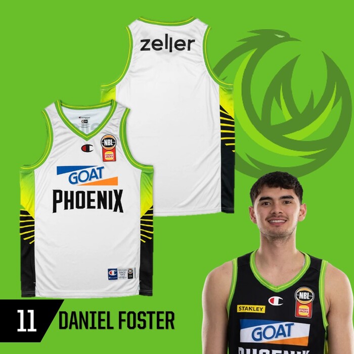 Photo of Daniel Foster #11 S.E.M Phoenix 2025/26 NBA Game Worn Jersey