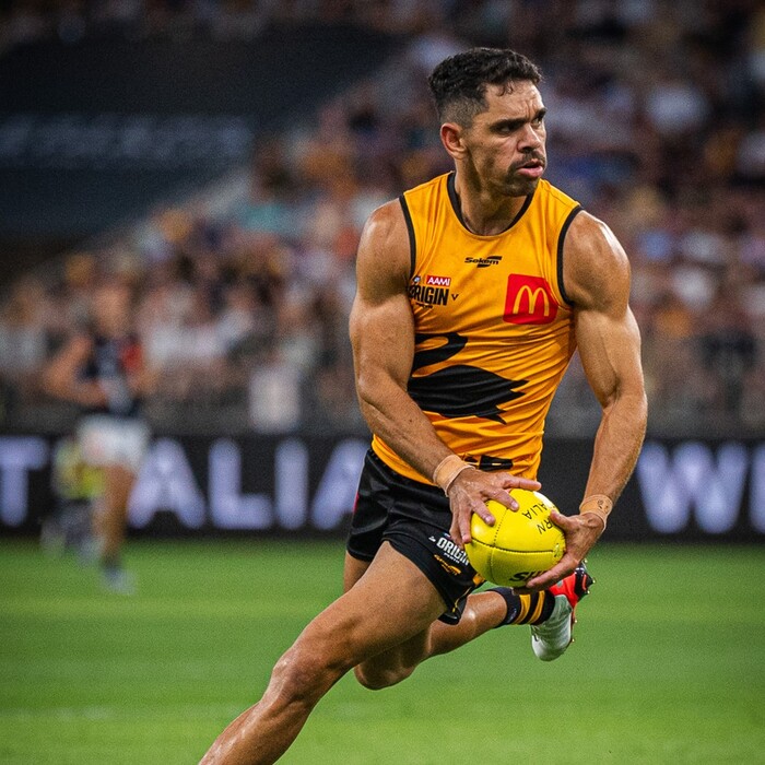 Photo of Charlie Cameron 2026 WA AFL Origin Guernsey