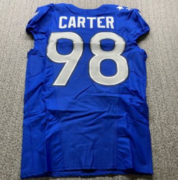 NFL - Eagles Jalen Carter Game Issued Pro Bowl Games Jersey Size 42