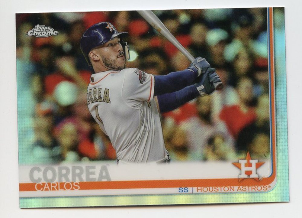 2019 Topps Chrome Refractors #64 Carlos Correa