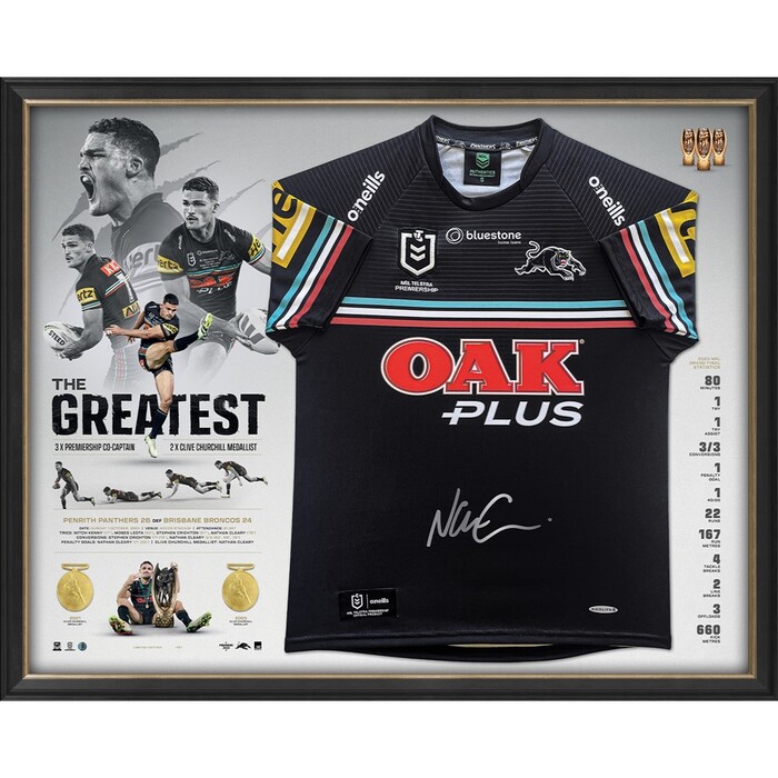 Edition #1 - Nathan Cleary Signed Jersey Display