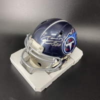 Titans - Ryan Tannehill Signed Mini Helmet