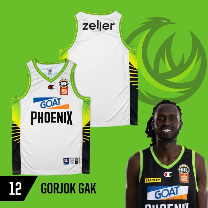 Photo of Gorjok Gak #12 S.E.M Phoenix 2025/26 NBA Game Worn Jersey