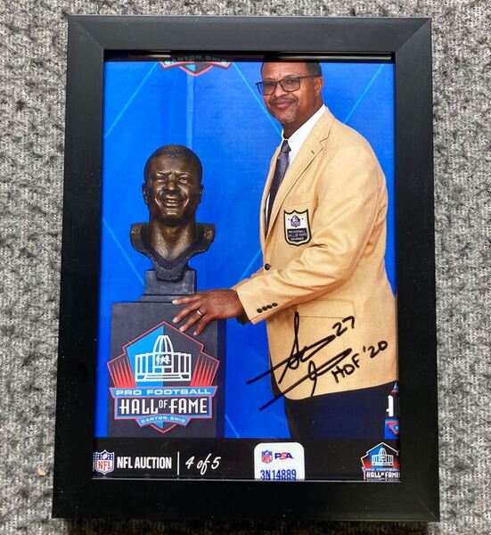 HOF - Broncos Steve Atwater NFL Auction Exclusive Signed 5x7 Photo Indiv...
